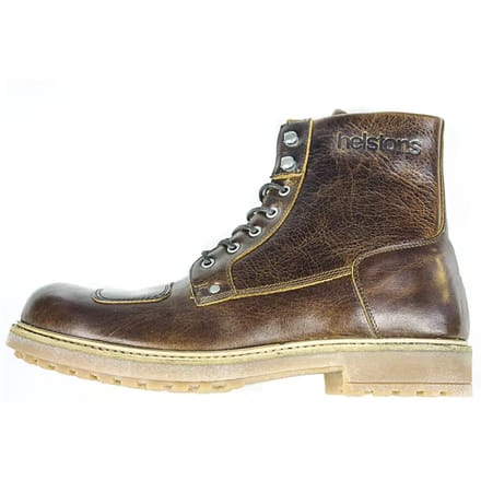 Demi-bottes motorfiets aniline leer Helstons mountain