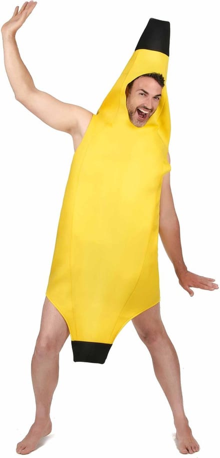 Vegaoo - Bananen outfit voor volwassenen