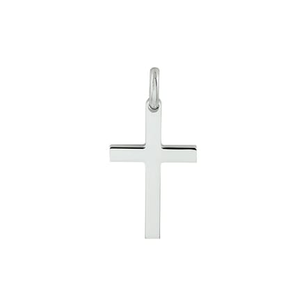 Zilver Gerhodineerde Hanger kruis 1330518