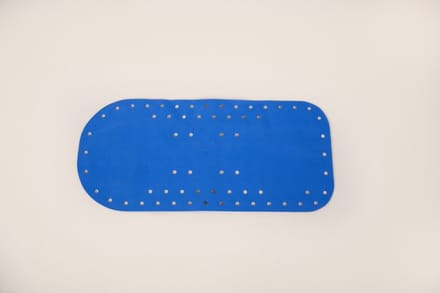 Anti-slip bad- en douchematten - badmat blauw - Atlantis