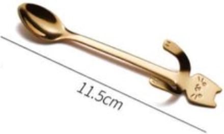 Theelepels | Koffielepels | Dessertlepel | Lepel | RVS | GOUD