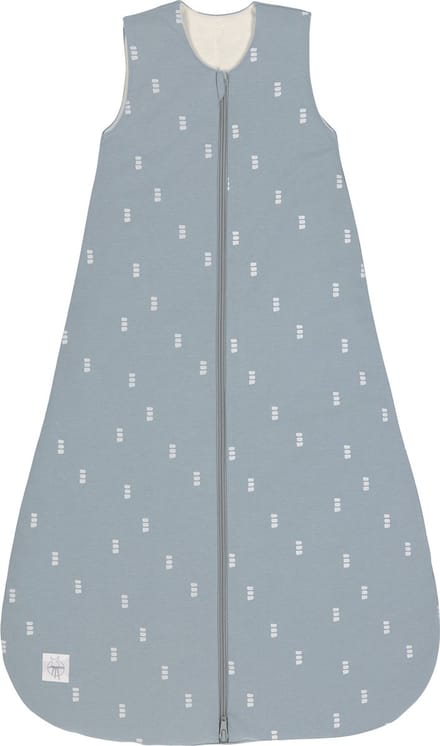 LÄSSIG babyslaapzak 4 seizoenen Blocks light blue, mt 62/68, 3-6 mnd