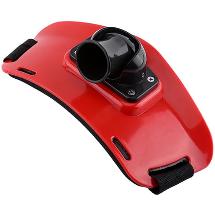 Vecht Taille Riem Duurzame Staande Hengel Houder Visgerei(rood) black