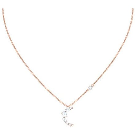 Swarovski Penélope Cruz Moonsun Collier Femme Collier Or Rose 5486357 Box (Random Color) white
