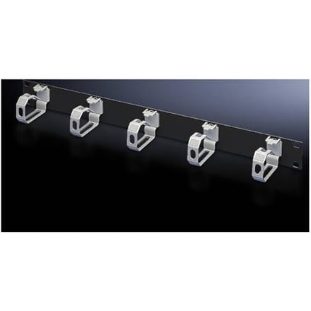 Rittal 7159017 19 inch Rangeerpaneel 1 HE Diepzwart (RAL 9005)