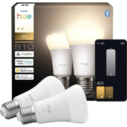 Philips LED-lamp 929003856005 Energielabel: E (A - G) Hue White E27 Warmwit