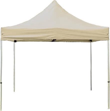 3x3 m Easy Up partytent Vouwpaviljoen, PROFESSIONAL alu 40mm, crème