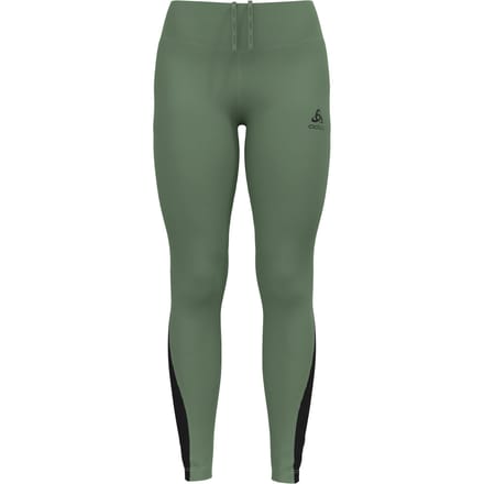 Odlo Essential Mesh Tight Dames-Olijf