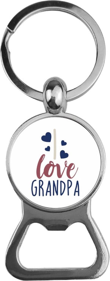 Bieropener Glas - I Love Grandpa