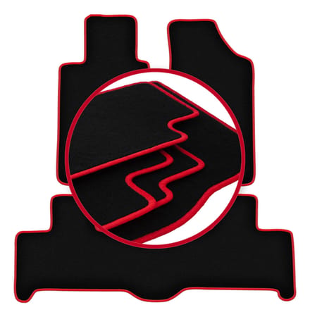CARLUX-RED automatten voor: Hummer H3 SUV (2005-2010)