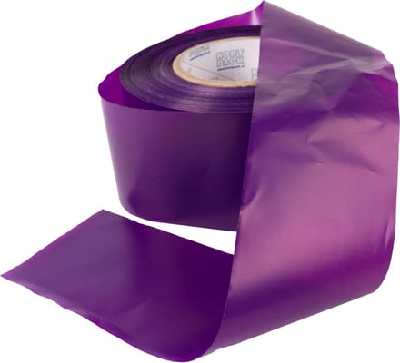 Kortpack - Afzetlint 75mm breed x 250mtr lang, 60my dik - Paars - 1 rol - (027.0037)