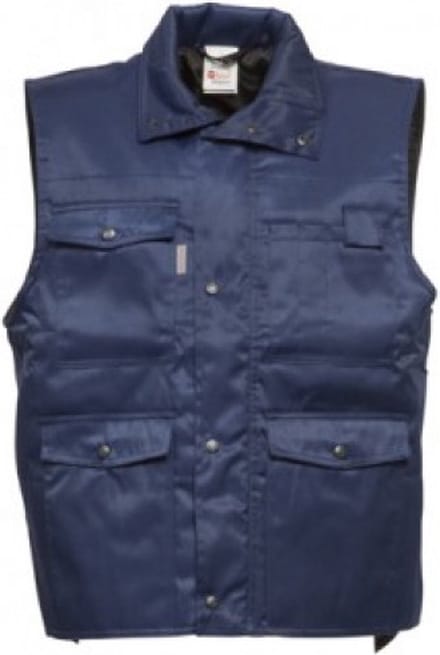 sioen - bodywarmer - marineblauw - xl