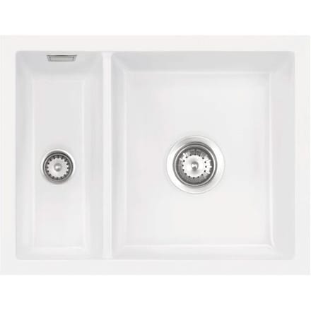Systemceram Keradomo Mera 60 F/o sink for flush installation with eccentric actuation, without tap hole 519802-12