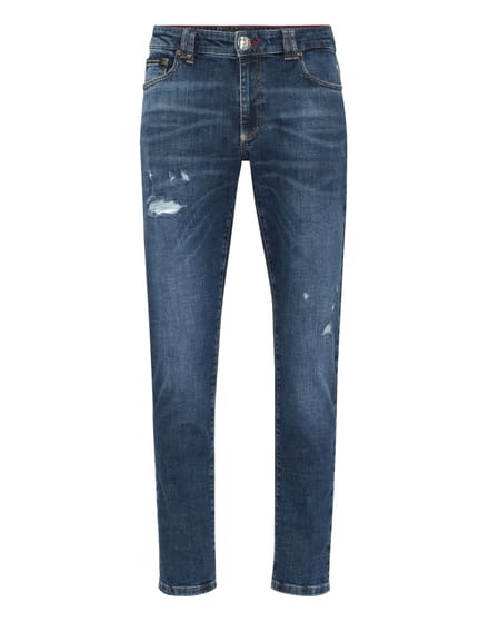Destroyed Slim Fit Jeans