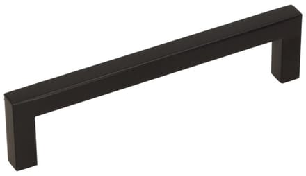 Gamet - Meubelknop - Zwart Super Mat - 128mm - Modern Design