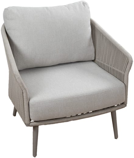 Loungestoel Alezio | Beige & Camel