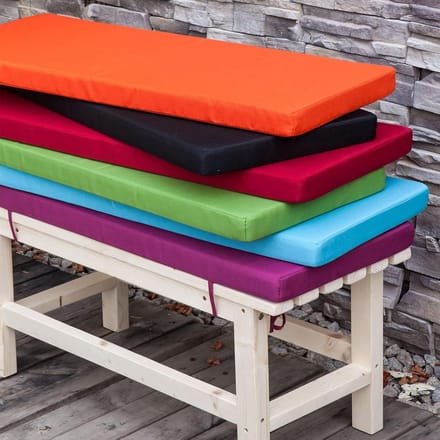 Bank Kussen - Zitkussen Tuin - Buiten Zitten - Waterdicht Ademend - 90 x 40 cm - Khaki