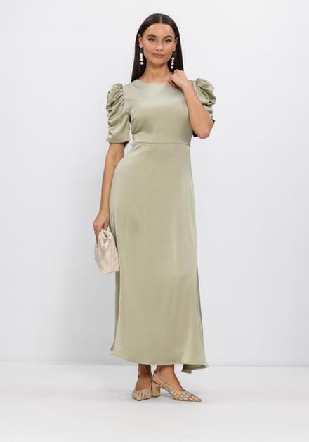 Notre-V Nv-hente Dames - Jurk - Groen - Maat M