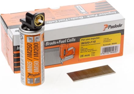 Paslode Afwerknagel F18x38 INOX A2 VE=2000+2Gas IM50 - 395466
