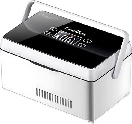 MODITO Medicijnkoelkast PRO - draagbare mini koelkast voor medicatie - zilver