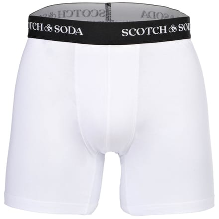 Scotch & Soda Boxershorts Solid Cotton Stretch Set van 6