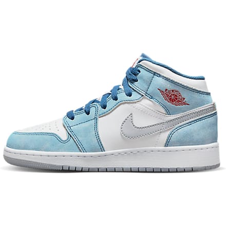 Air Jordan 1 Mid SE French Blue Light Steel (GS)