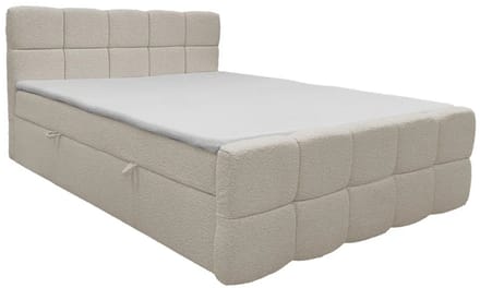 Boxspring Calgary - Incl. Opbergruimte - Beige