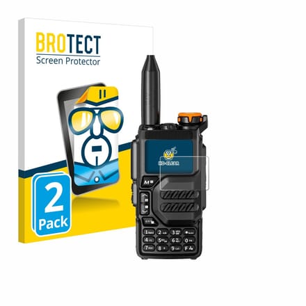 BROTECT - Screenprotector voor Quansheng UV-K5 - Folie Beschermfolie transparant 2 Stuks
