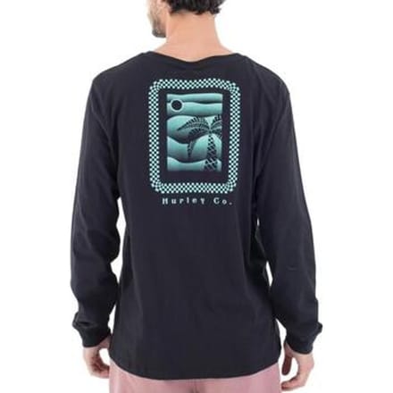 T-Shirt Lange Mouw Hurley Evd Checker