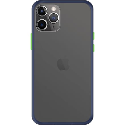 iPhone 11 Pro Back Cover - Blauw/Transparant