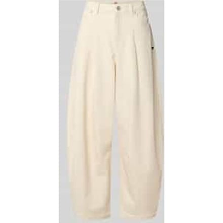 barrel fit jeans met steekzakken