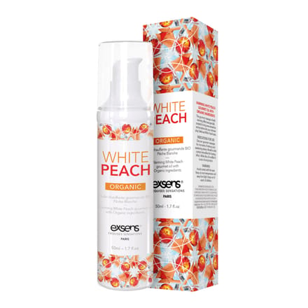 Exsens - Eetbare Intieme Massageolie – Perzik, Verwarmend Effect