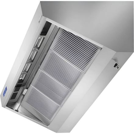 GGM Gastro Wandhaube mit Motor - 2000mm - Regler, Filter & Lampe