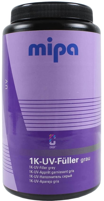 MIPA 1K UV Primer Füller Grijs 1 liter