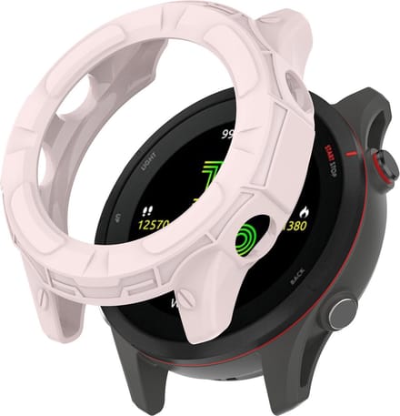 Strap-it TPU case - bescherm hoesje geschikt voor Garmin Forerunner 255s (roze)