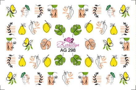 Korneliya Airbrush Waterdecal AG 298