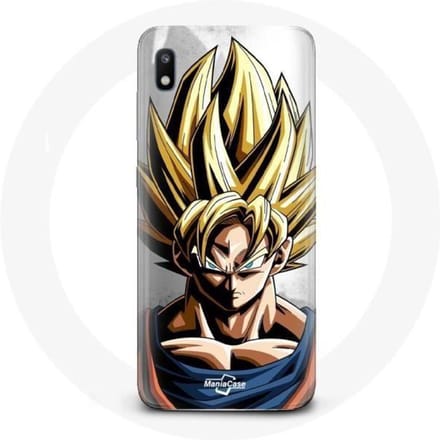 Hoesje voor Samsung Galaxy A10 Goku Wall Dragon Ball Super