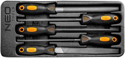NEO - Vijlenset - 200mm - Ergonomische Handgreep - Hoogwaardige Staal