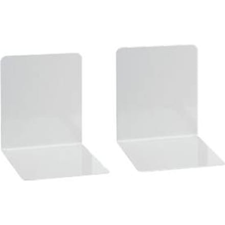 MAUL Boekensteunen staal 14 x 12 x 14 cm grijs