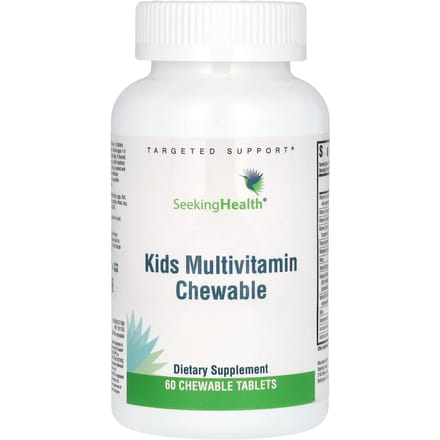 Seeking Health, multivitamine kauwbaar voor kinderen, 60 kauwtabletten