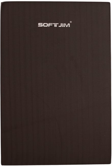 Maxi zwarte yogamat