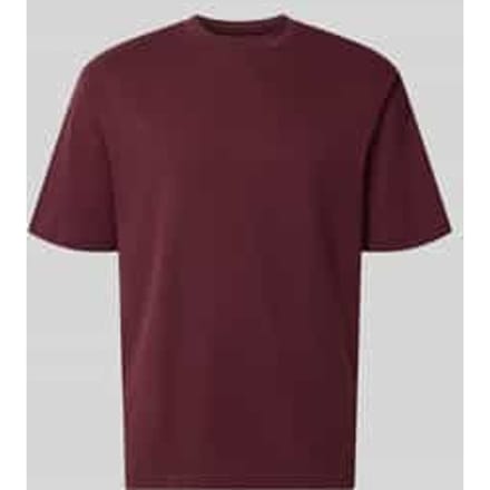 regular fit T-shirt met ronde hals