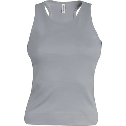 Tank Top Dames M Kariban Mouwloos Light Grey 100% Katoen