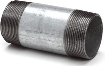Profec Nr. 23 Pijpnippel - staal gegalvaniseerd - 2" buitendraad - lengte 150 mm