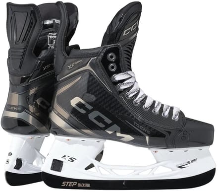 CCM - Tacks XF Pro IJshockeyschaatsen - Heren - Zwart - Sr 7.5 (42.5 EU)