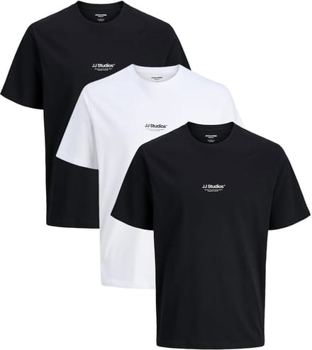 Jack & Jones Heren t-shirt 3 pack Soho
