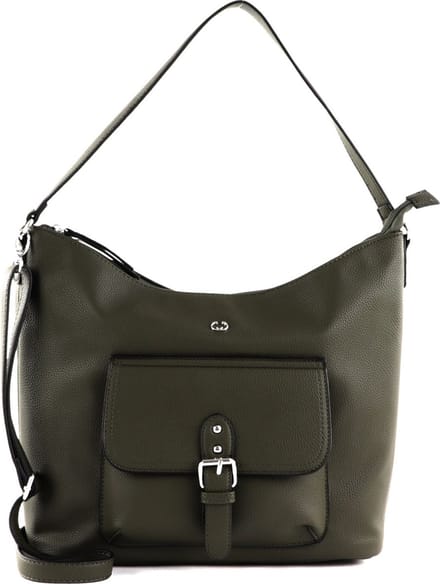 GERRY WEBER Schoudertas La Paloma Hobo Forest Night Groene