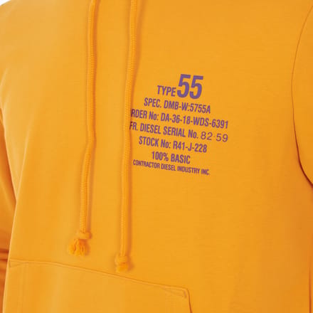 A06500-00HAYT Heren Sweatshirt met capuchon en opdruk