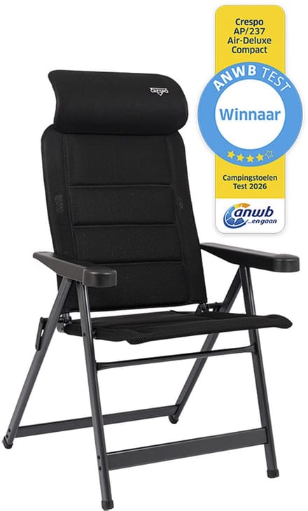 Crespo - Standenstoel - M - AP/237 - Air-Deluxe - Compact - Zwart - Model 2025
