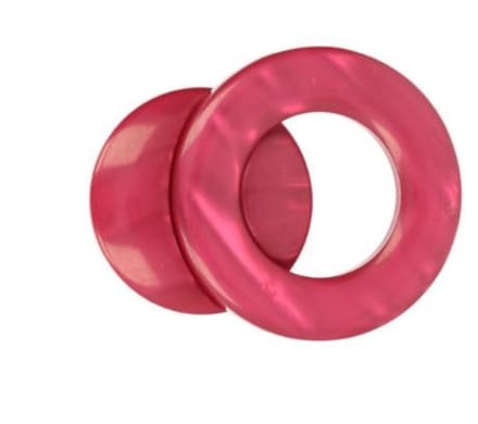 Magnetische vestsluiting roze